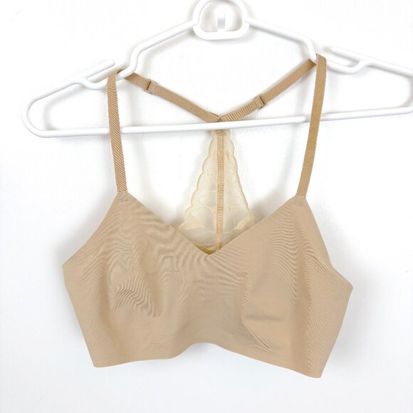 True & Co. Other - True & Co. True Body Triangle Lace Racerback Bra Sm